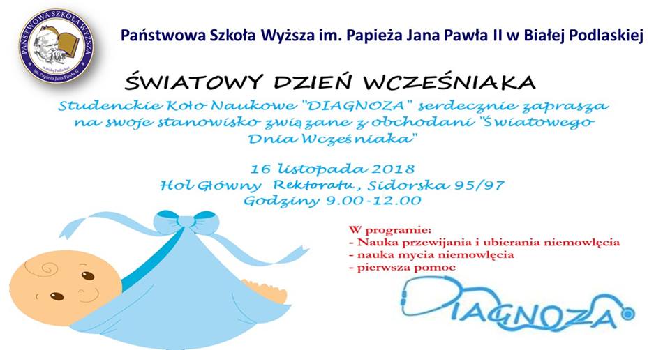 PSW włącza się w obchody dnia wcześniaka