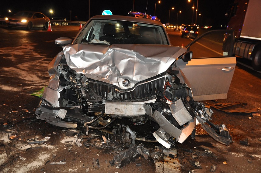 Zderzyły się trzy pojazdy