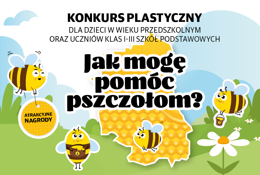 Rusza konkurs plastyczny dla dzieci „Jak mogę pomóc pszczołom?”. Do wygrania atrakcyjne nagrody