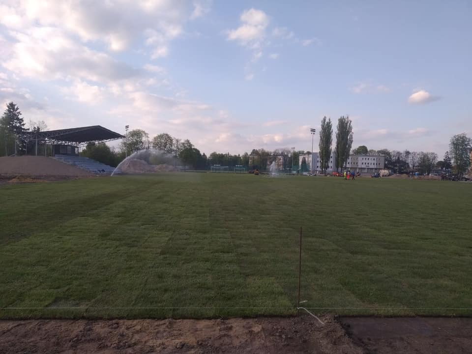 Projekt trybuny stadionu w Białej Podlaskiej zostanie ukończony w październiku