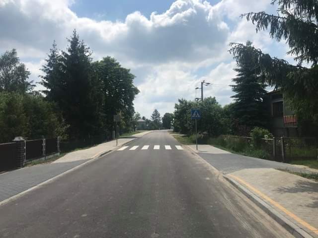 Zakończyła się przebudowa drogi gminnej w Zahorowie