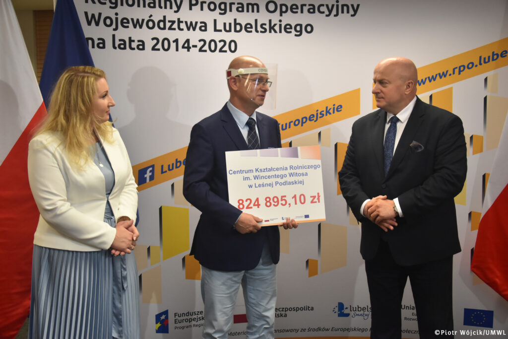 ZSCKR w Leśnej Podlaskiej otrzyma dotację na rozwój kształcenia zawodowego