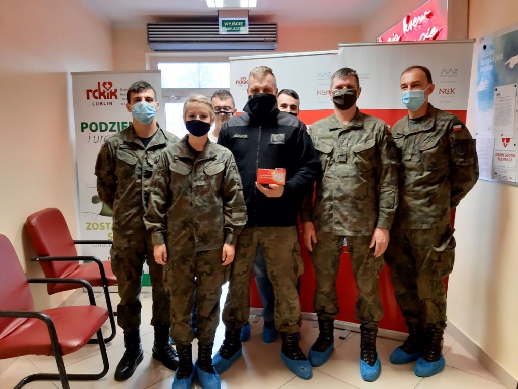 Bialscy Terytorialsi pomagają w walce z pandemią