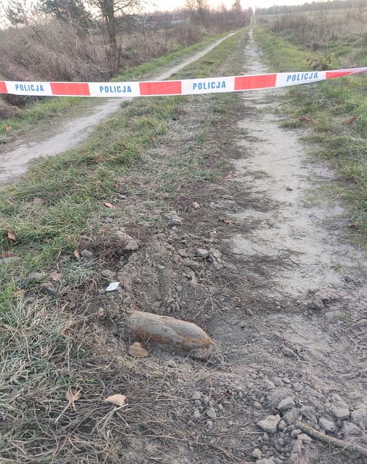 Znaleziono kolejne niewybuchy