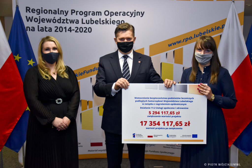Dofinansowanie na walkę z COVID-19 dla bialskiego Szpitala i Pogotowia Ratunkowego