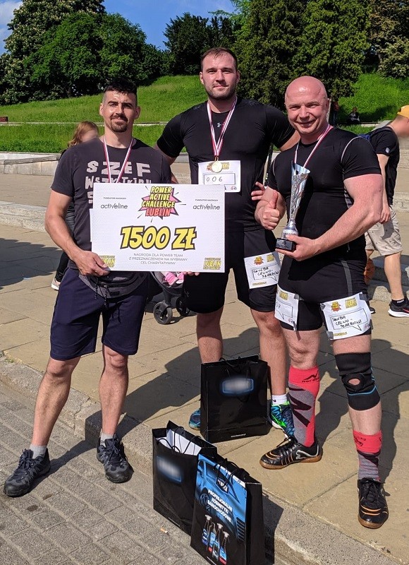 Wywalczyli I miejsce podczas „Power Active Challenge Lublin 2021. Wygraną przekazali na rzecz chorej Niny