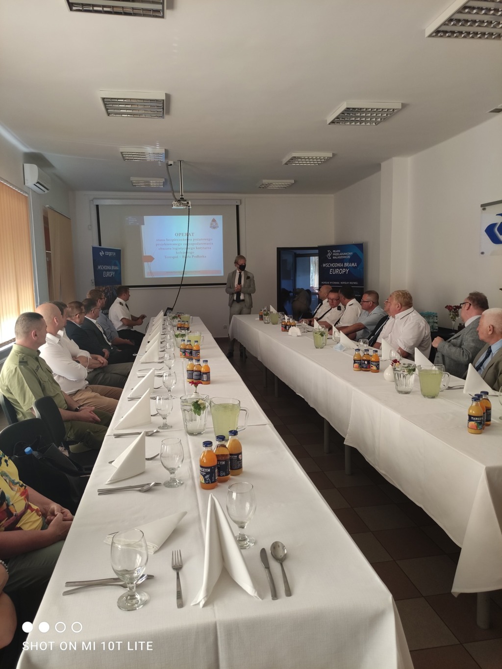 Spotkali się w sprawie ochrony przeciwpożarowej w Małaszewiczach