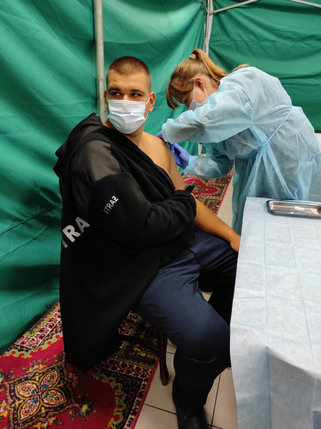 Akcja szczepień z OHP w Terespolu