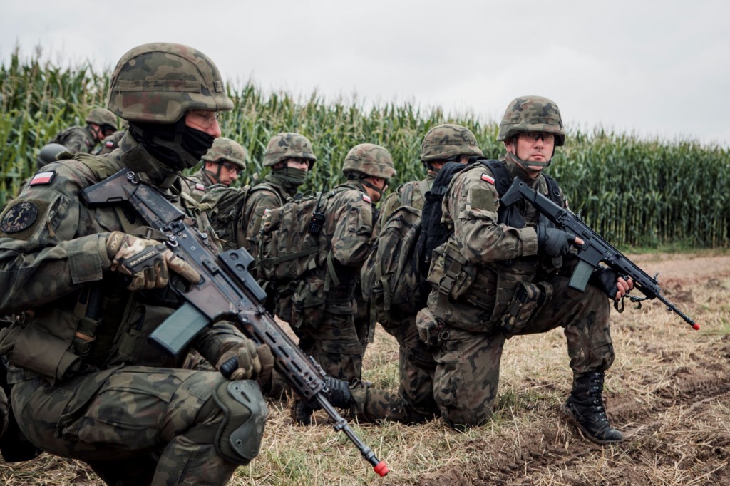 Szkolenia rotacyjne bialskich żołnierzy w Kodniu i Sławatyczach