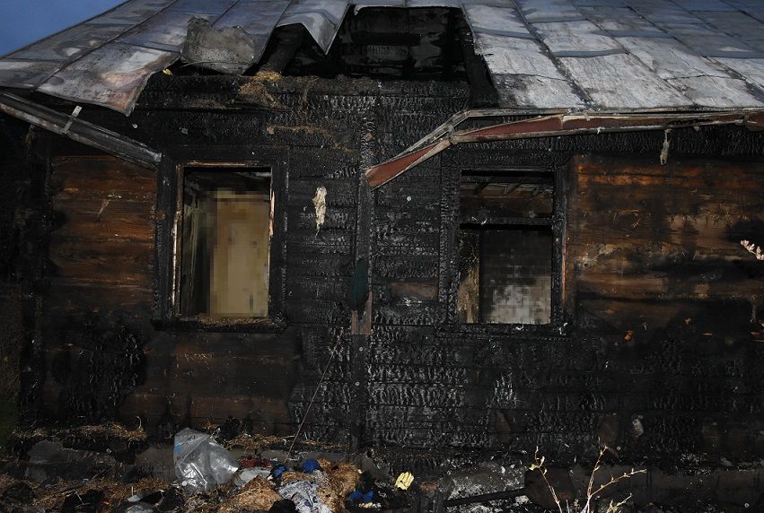 Pożar domu w gminie Rossosz. Zginęła właścicielka posesji
