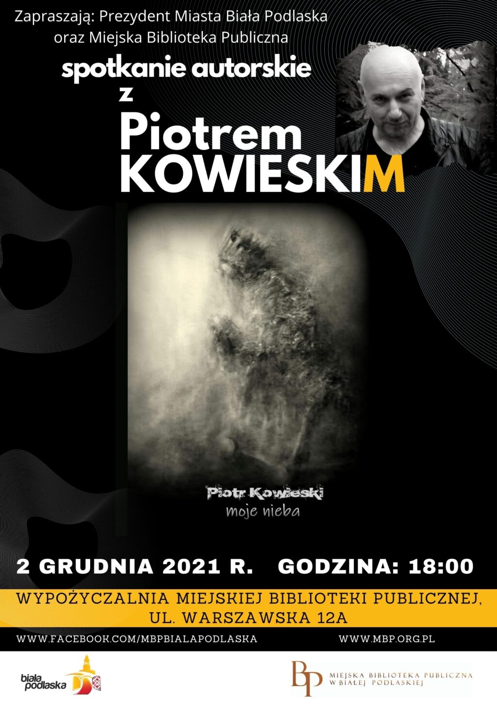 Spotkanie z Piotrem Kowieskim w Miejskiej Bibliotece Publicznej