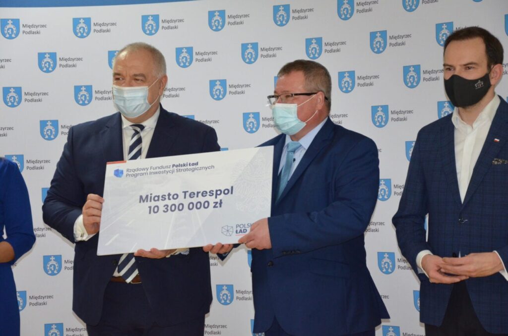 Terespol odebrał bon inwestycyjny ma kwotę ponad 10 mln zł