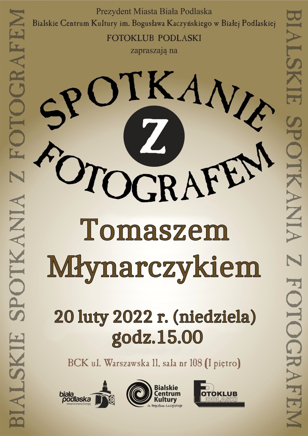 Spotkanie z Tomaszem Młynarczykiem w BCK