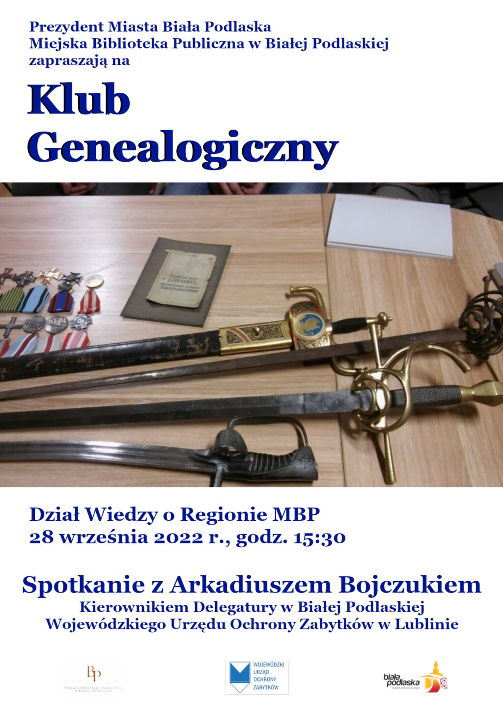 Spotkanie Klubu Genealogicznego w bialskiej bibliotece