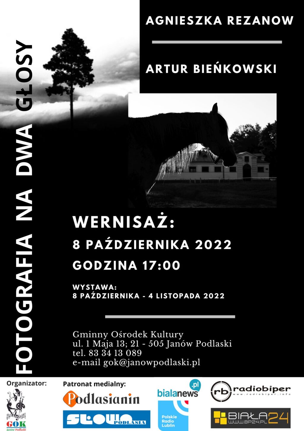 Wystawa “Fotografia na dwa głosy” w Janowie Podlaskim