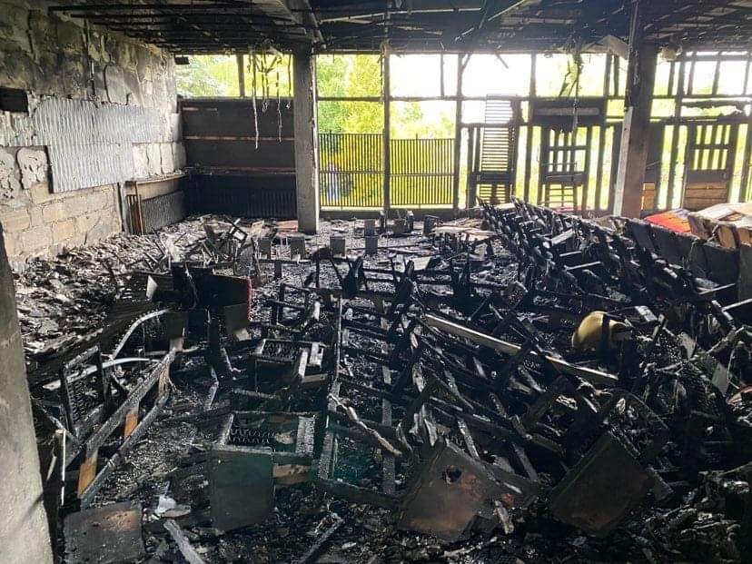 14-latek podpalił stary budynek domu kultury