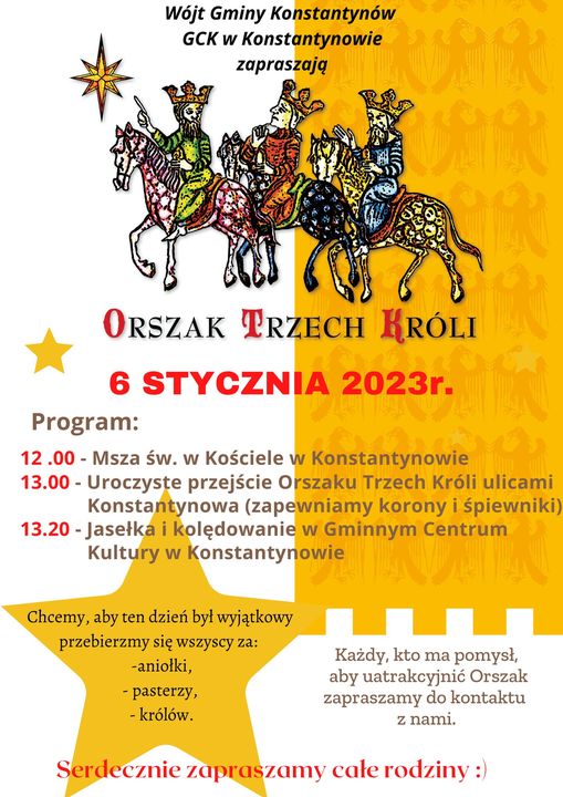 Orszak Trzech Króli w Konstantynowie