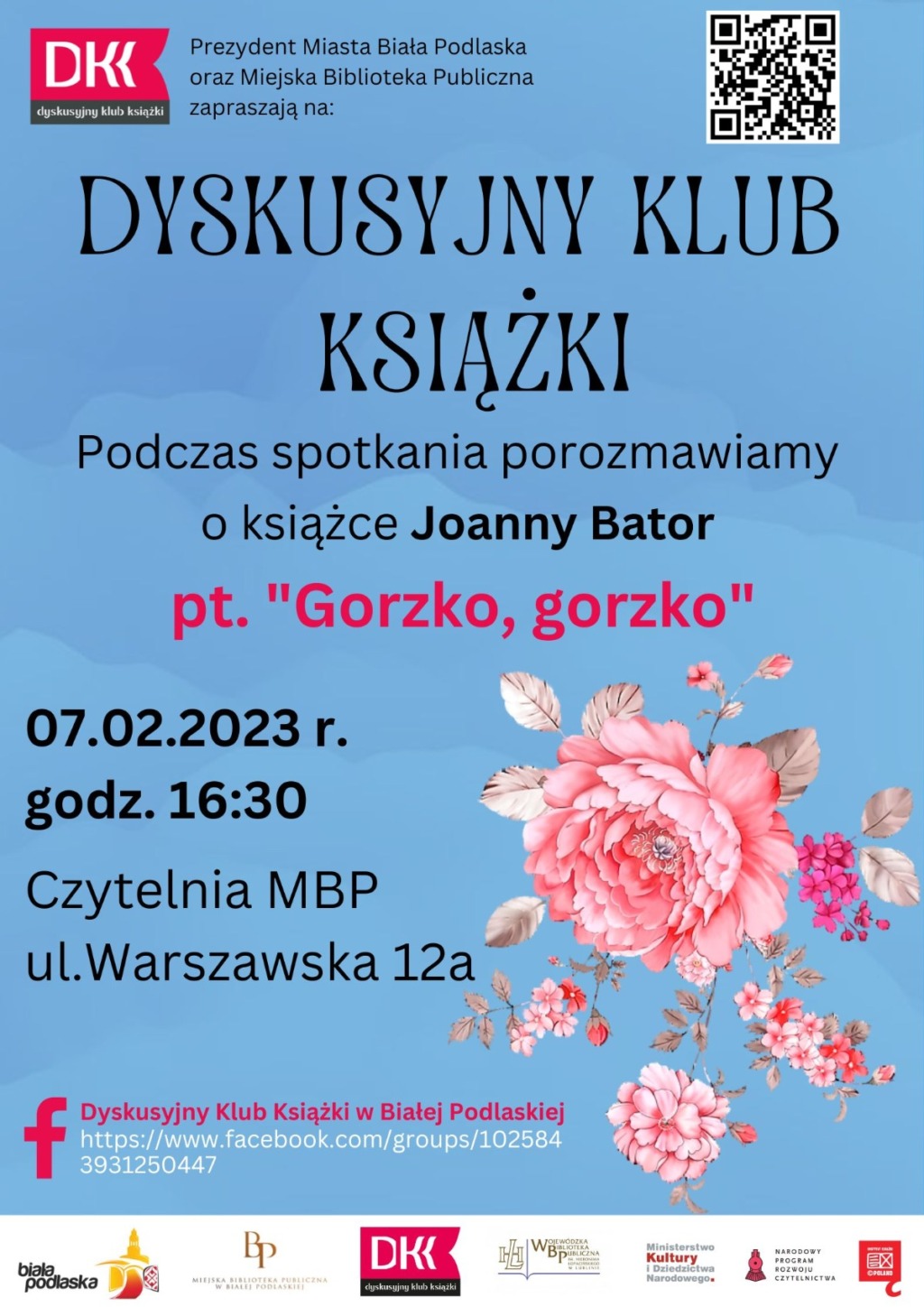 Książka “Gorzko, gorzko” na spotkaniu DKK