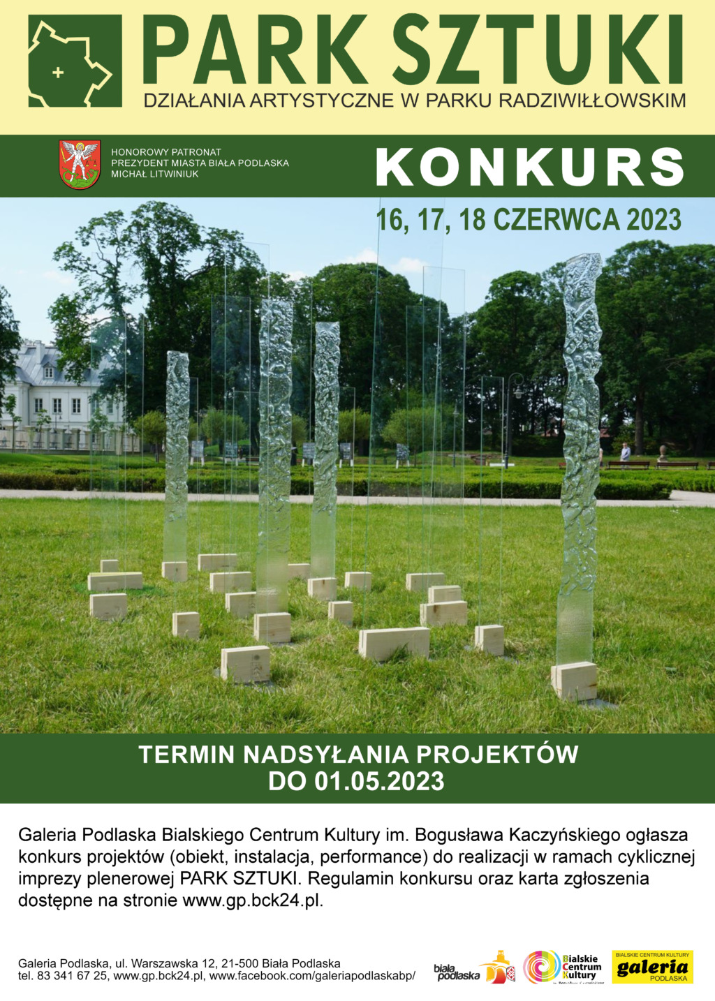 Rozpoczęło się przyjmowanie zgłoszeń na 14. Edycję Konkursu “Park Sztuki”