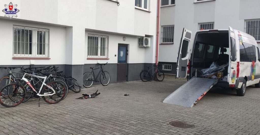 Przewoził kradzione rowery z Niemiec