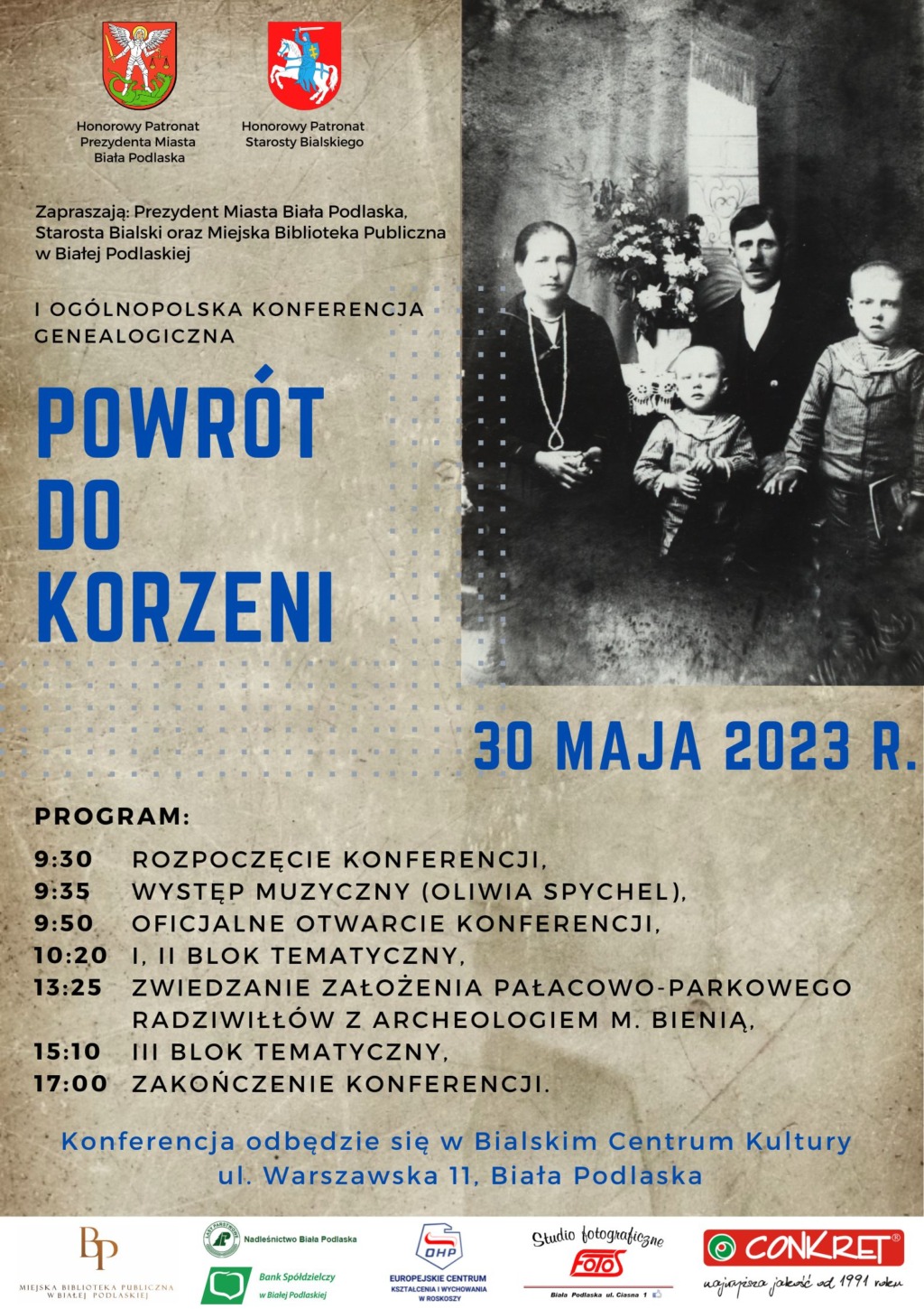 I Ogólnopolska Konferencja Genealogiczna w Białej Podlaskiej