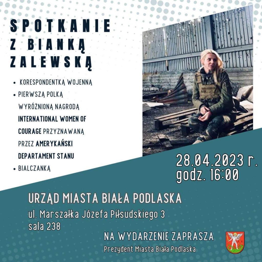 Spotkanie z Bianką Zalewską w Białej Podlaskiej