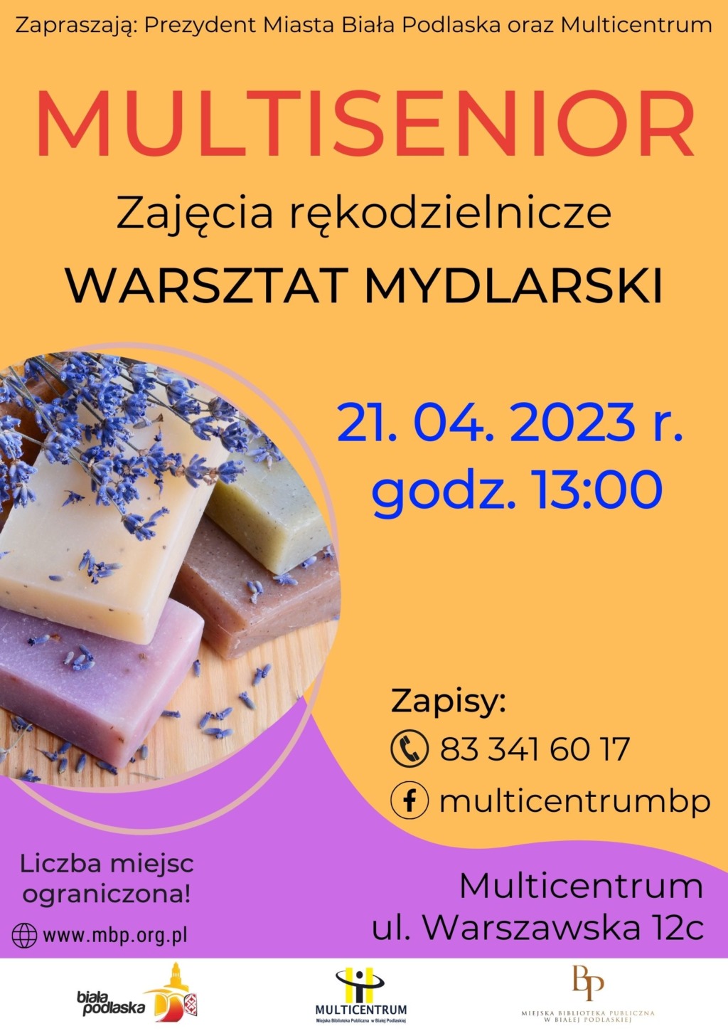 Warsztaty mydlarskie dla seniorów