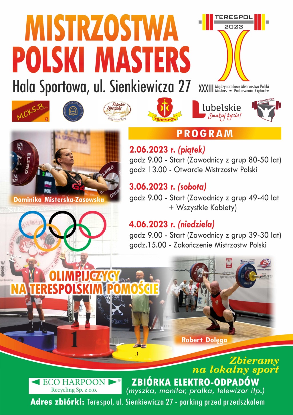 XXXIII Międzynarodowe Mistrzostwa Polski w Podnoszeniu Ciężarów kategorii “Masters”