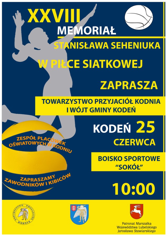 XXVIII Memoriał Stanisława Seheniuka w piłce siatkowej w Kodniu