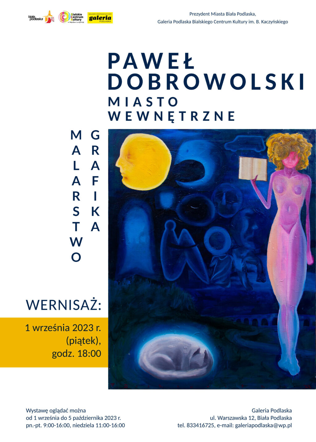 Wernisaż wystawy Pawła Dobrowolskiego