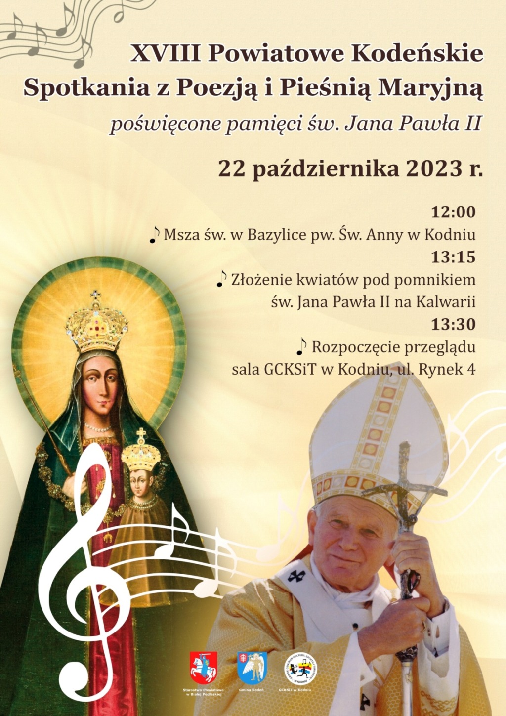 XVIII Powiatowe Kodeńskie Spotkania z Poezją i Pieśnią Maryjną