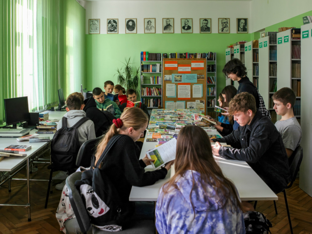 “Przerwa na czytanie” w leśniańskiej szkole