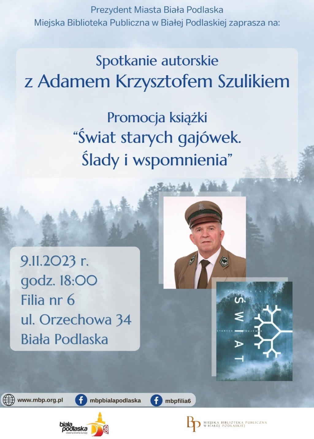Spotkanie autorskie z Adamem Krzysztofem Szulikiem w Miejskiej Bibliotece Publicznej