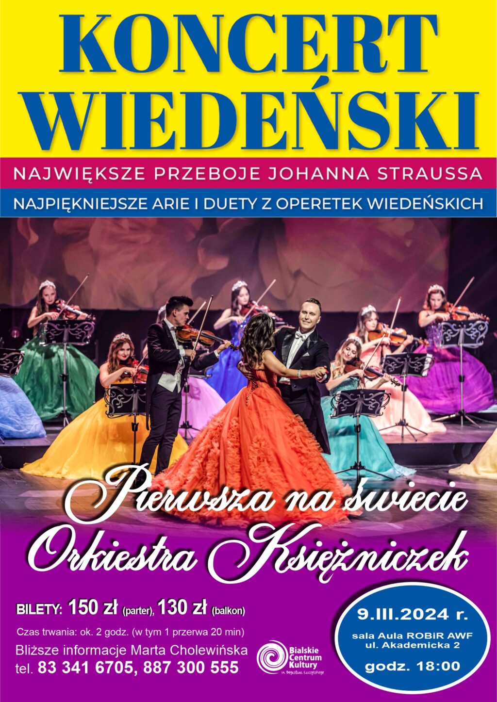 Pierwsza na świecie Orkiestra Księżniczek wystąpi w Białej Podlaskiej