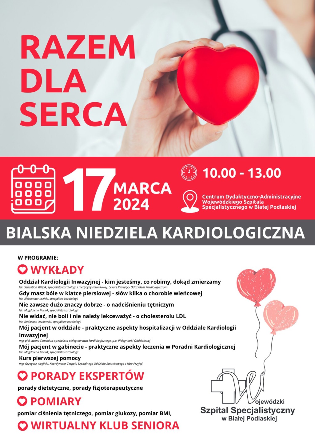 Bialska Niedziela Kardiologiczna “Razem dla serca”
