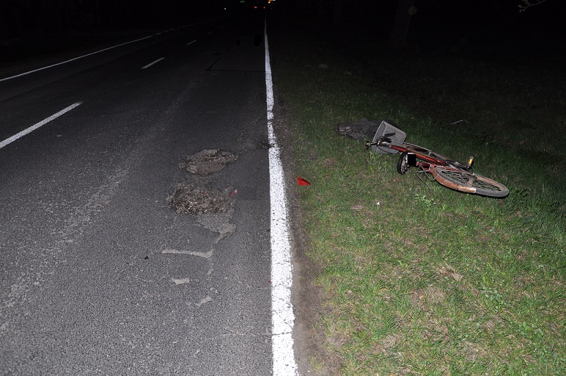 Nietrzeźwy rowerzysta i ciężarówka: Wypadek w Drelowie