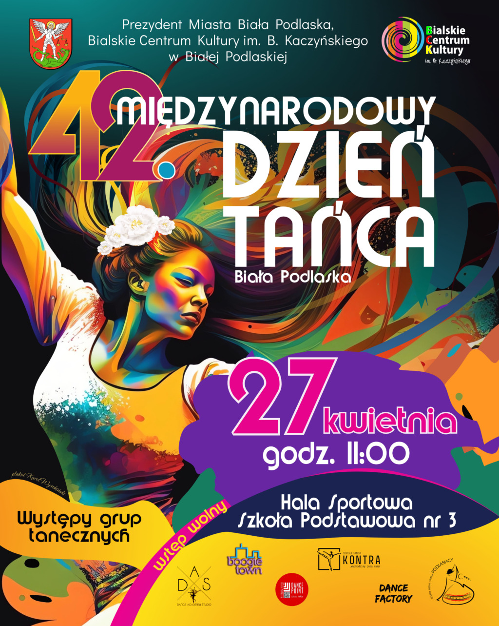 Zapraszają na Międzynarodowy Dzień Tańca w Białej Podlaskiej