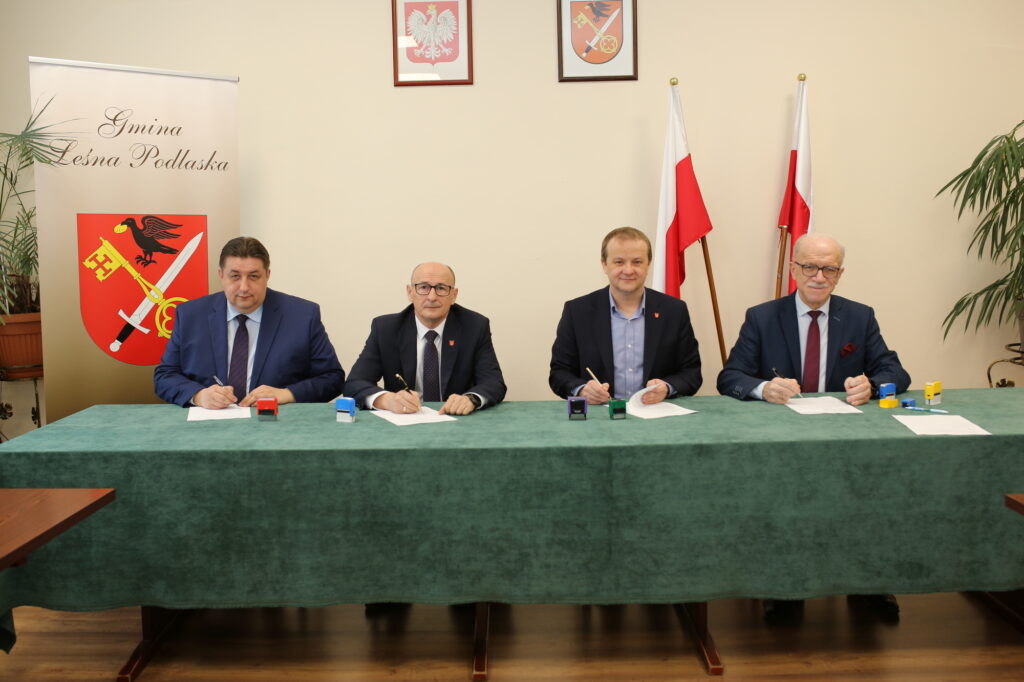 Podpisano porozumienie “Społeczność energetyczna w obszarze gmin Leśna Podlaska, Konstantynów, Janów Podlaski, Rokitno”