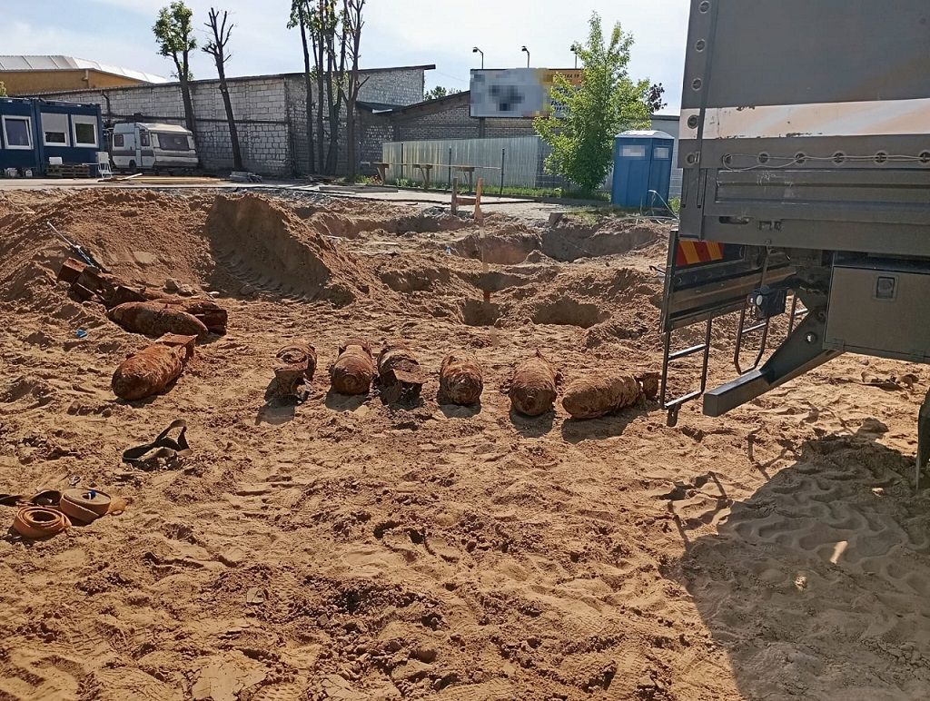 Ujawnili 22 bomby lotnicze przy ul. Sidorskiej. W piątek kolejna ewakuacja