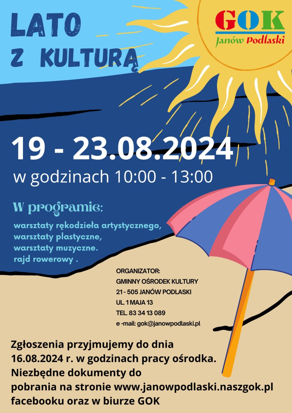 Lato z Kulturą w Janowie Podlaskim: Warsztaty i Aktywności