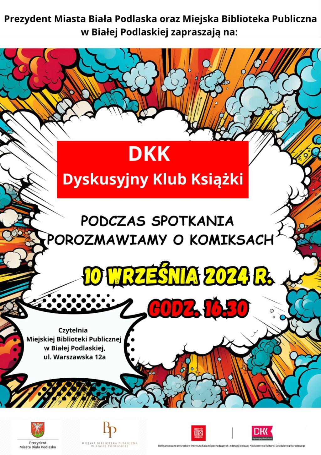 Zapraszają na spotkanie Dyskusyjnego Klubu Książki