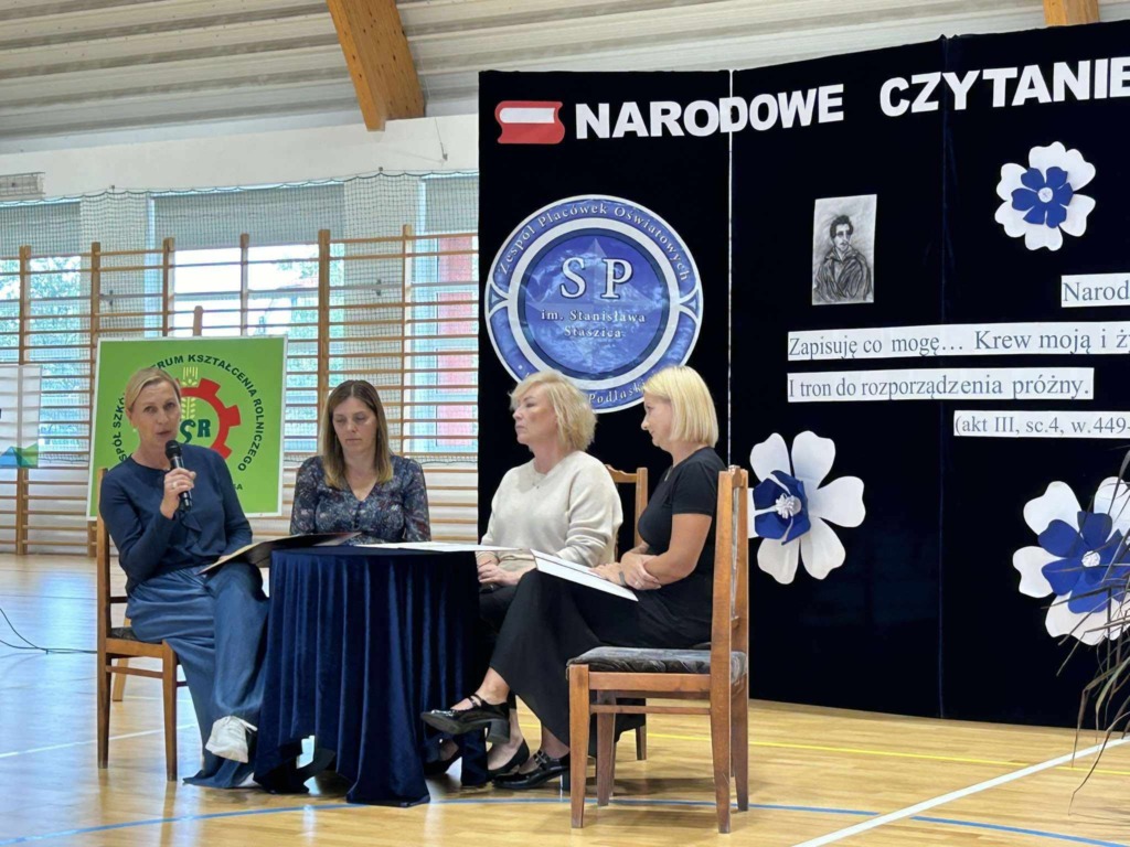 Wspólnie odczytali fragmenty dzieła polskiego romantyzmu