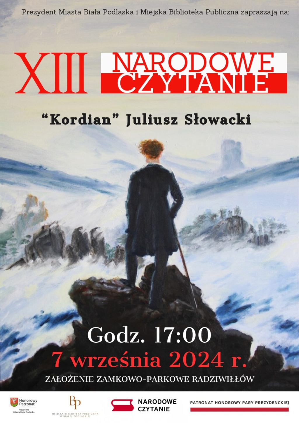 Narodowe Czytanie “Kordiana” w Białej Podlaskiej