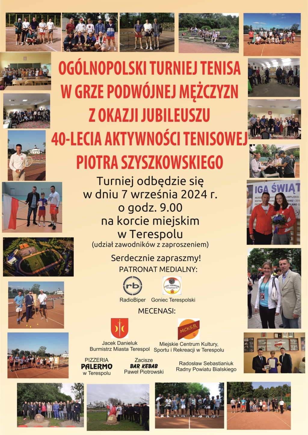 Ogólnopolski Turniej Tenisa w Terespolu – Jubileusz Piotra Szyszkowskiego