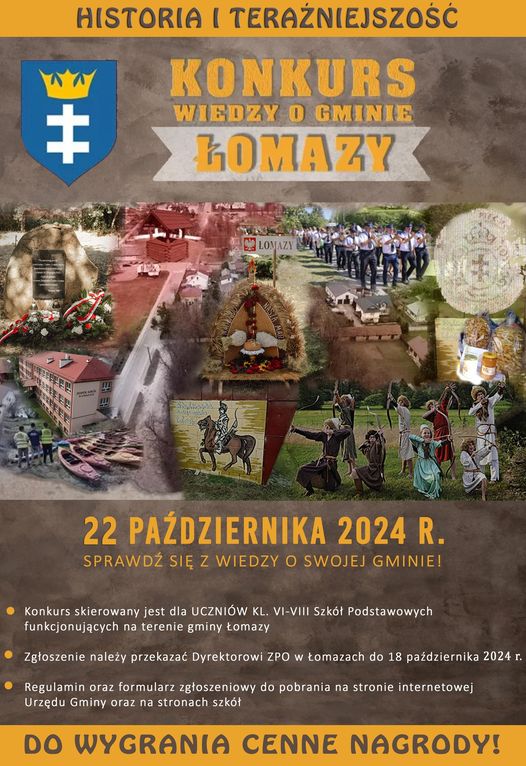 Konkurs Wiedzy o Gminie Łomazy