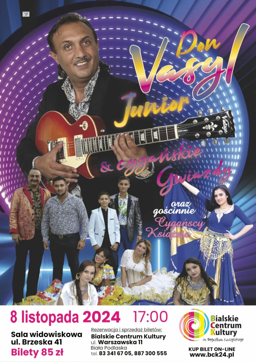 Don Vasyl Junior i Cygańskie Gwiazdy – Koncert w Białej Podlaskiej