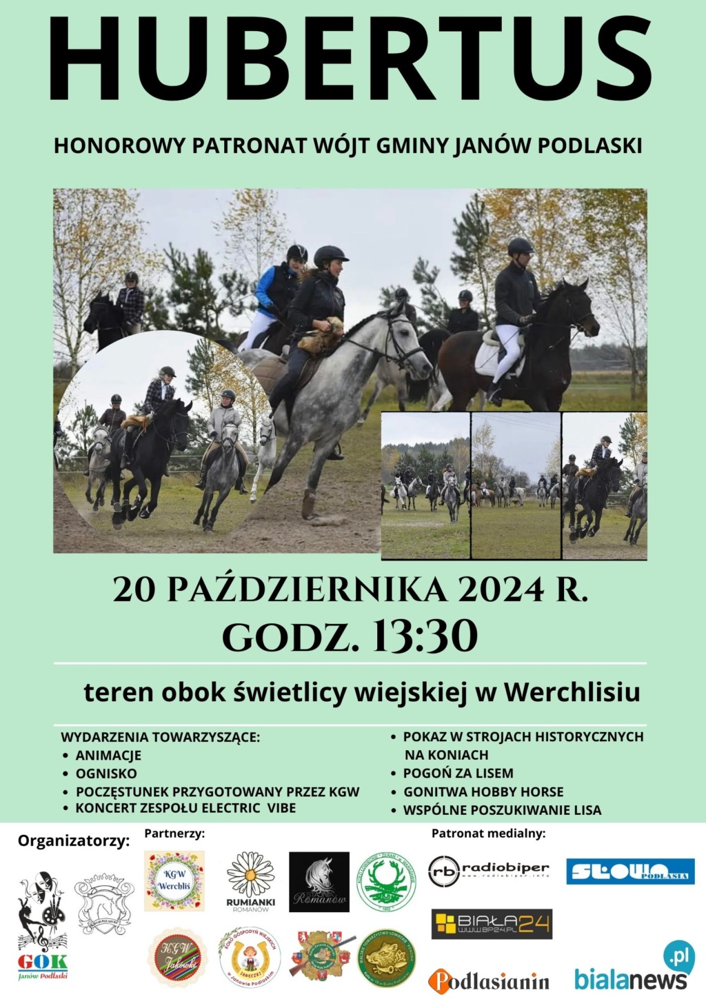 Hubertus 2024 – Tradycyjne Święto Myśliwych i Jeźdźców