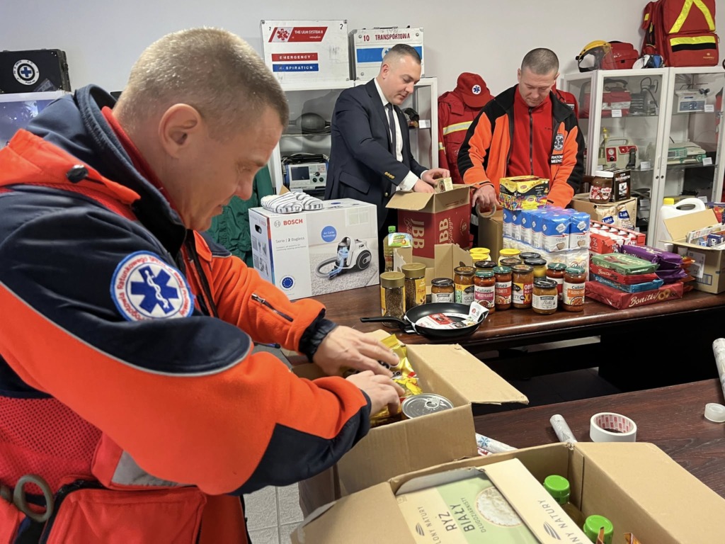 Bialskie Pogotowie włączyło się do akcji Szlachetna Paczka