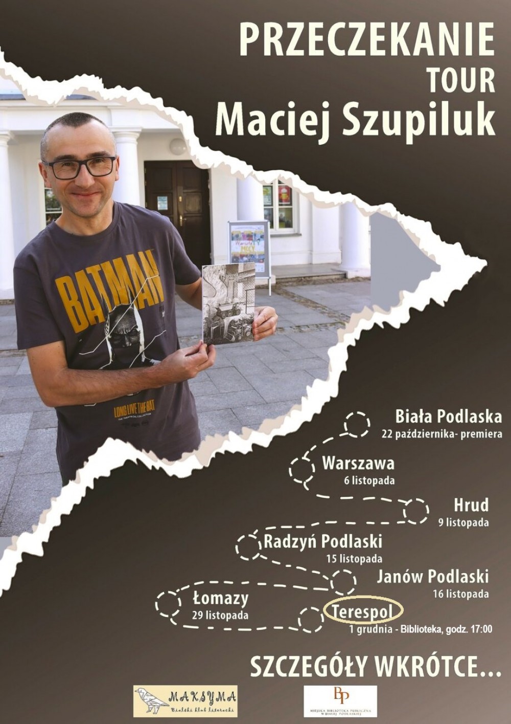 Spotkanie autorskie z Maciejem Szupilukiem w Terespolu