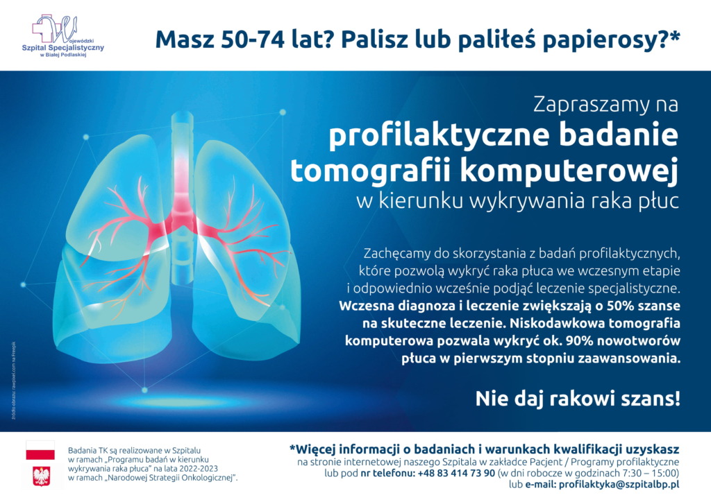 Program badań w kierunku wykrywania raka płuca